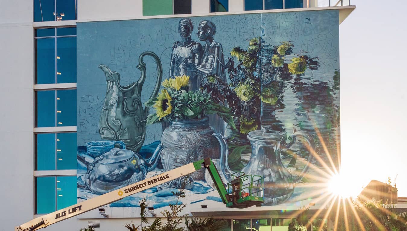 St. Pete’s mural festival shines, despite hurricane interference